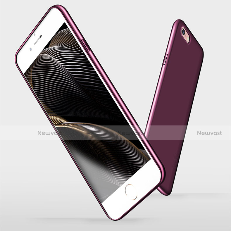 Ultra-thin Silicone TPU Soft Case H06 for Apple iPhone 6 Plus Purple