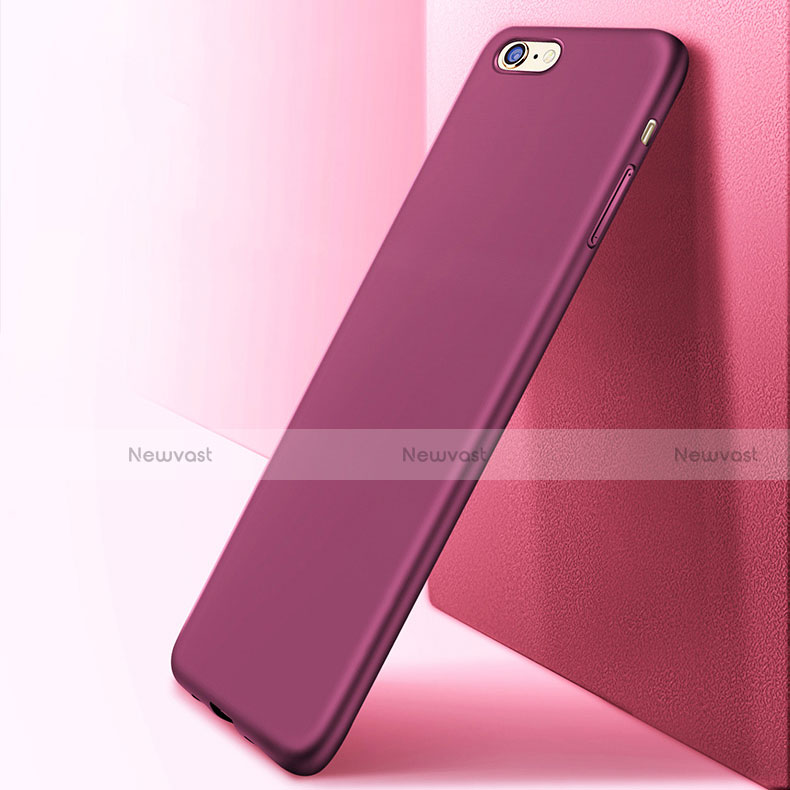 Ultra-thin Silicone TPU Soft Case H06 for Apple iPhone 6 Plus Purple