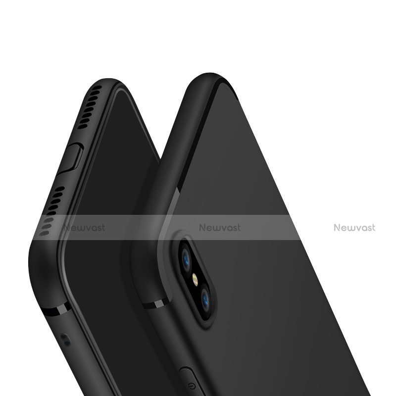 Ultra-thin Silicone TPU Soft Case Q02 for Apple iPhone Xs Black