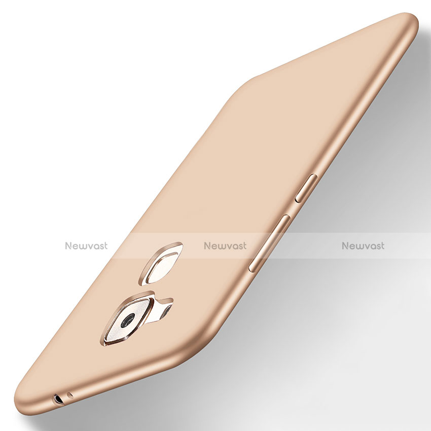 Ultra-thin Silicone TPU Soft Case S02 for Huawei G9 Plus Gold