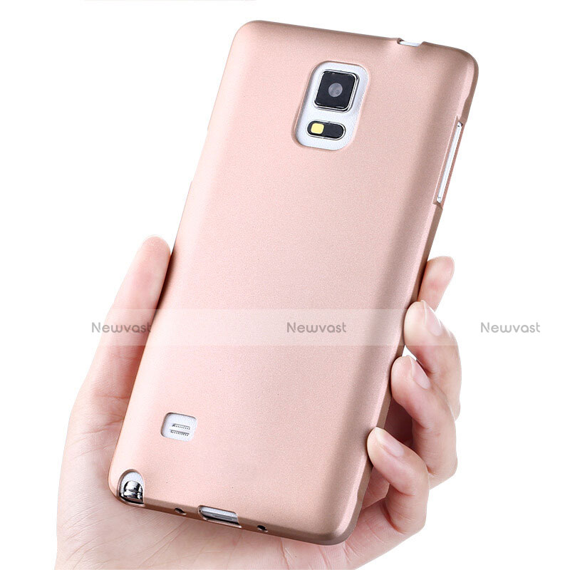 Ultra-thin Silicone TPU Soft Case S02 for Samsung Galaxy Note 4 Duos N9100 Dual SIM Rose Gold