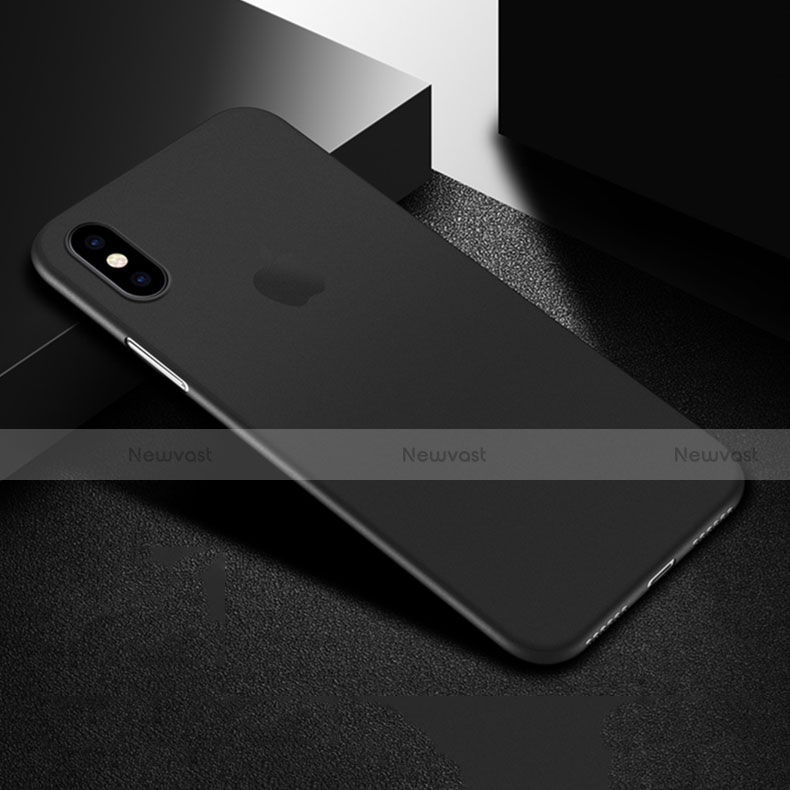 Ultra-thin Silicone TPU Soft Case S03 for Apple iPhone Xs Black