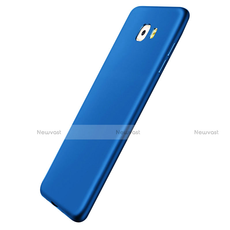 Ultra-thin Silicone TPU Soft Case S03 for Samsung Galaxy C9 Pro C9000 Blue