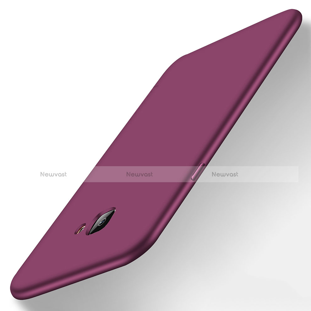 Ultra-thin Silicone TPU Soft Case S03 for Samsung Galaxy On5 (2016) G570 G570F Purple