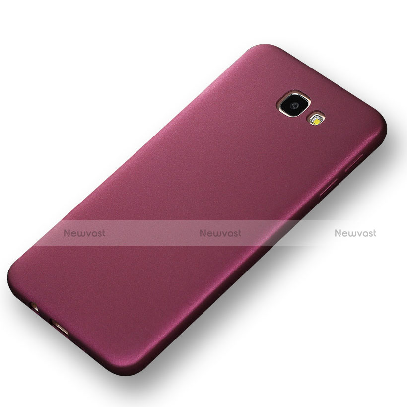 Ultra-thin Silicone TPU Soft Case S03 for Samsung Galaxy On5 (2016) G570 G570F Purple