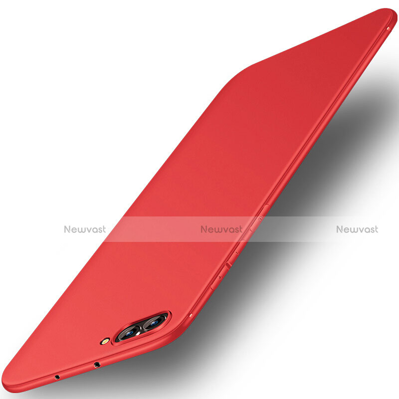 Ultra-thin Silicone TPU Soft Case S04 for Huawei Honor V10 Red