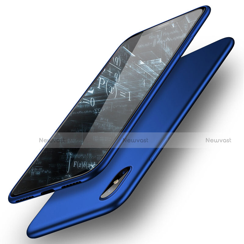 Ultra-thin Silicone TPU Soft Case S05 for Apple iPhone X Blue