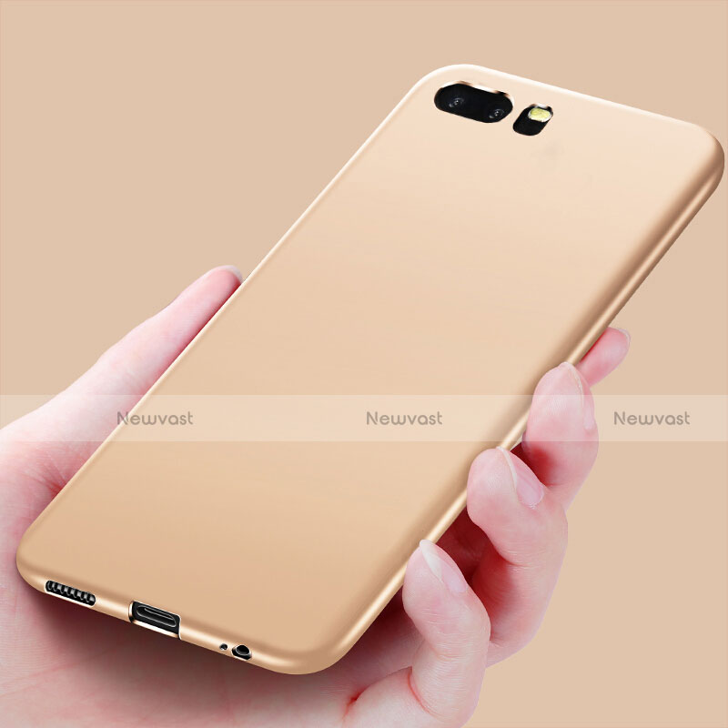 Ultra-thin Silicone TPU Soft Case S05 for Huawei P10 Gold