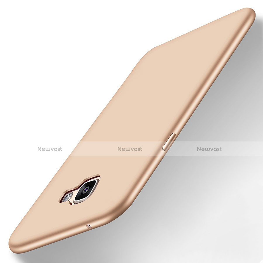 Ultra-thin Silicone TPU Soft Case S05 for Samsung Galaxy A9 Pro (2016) SM-A9100 Gold