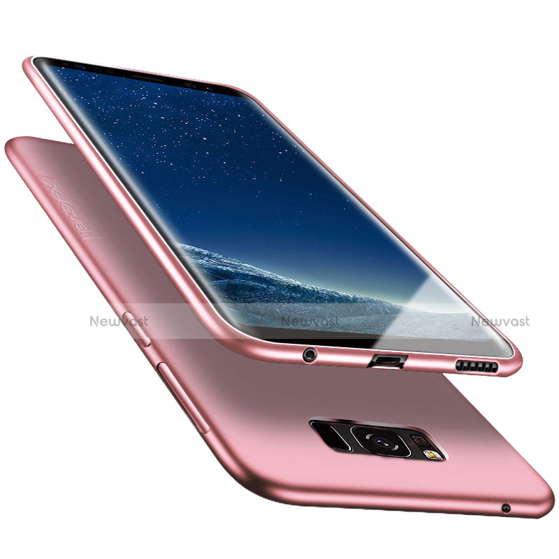 Ultra-thin Silicone TPU Soft Case S06 for Samsung Galaxy S8 Plus Pink