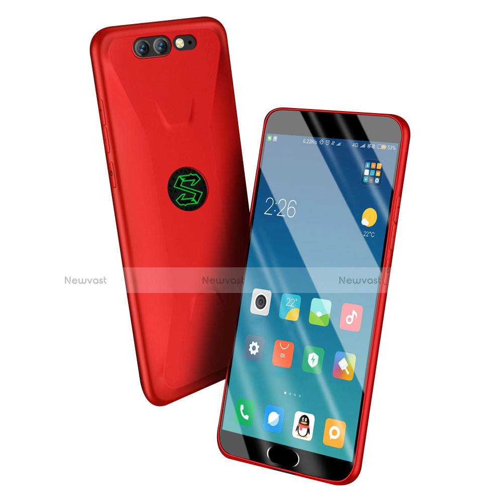 Ultra-thin Silicone TPU Soft Case S06 for Xiaomi Black Shark Red