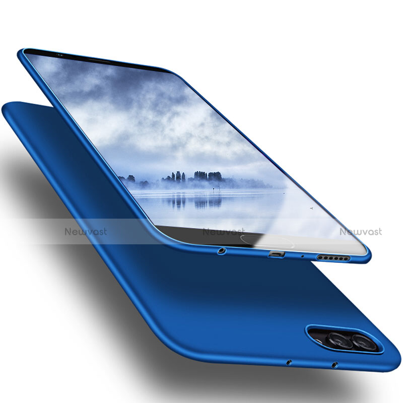 Ultra-thin Silicone TPU Soft Case S07 for Huawei Honor V10 Blue