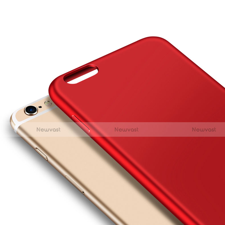 Ultra-thin Silicone TPU Soft Case U01 for Apple iPhone 6 Red