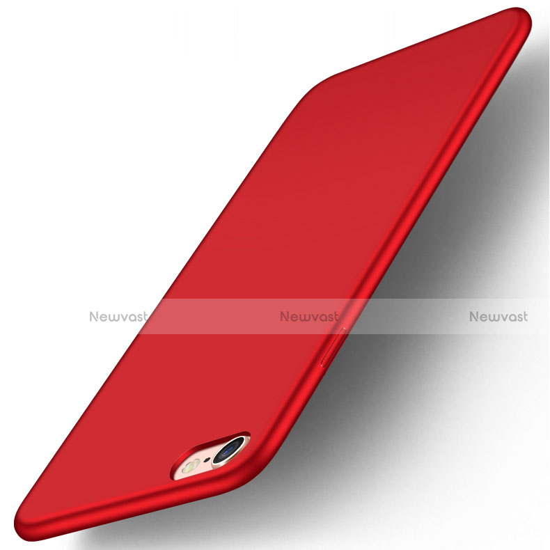 Ultra-thin Silicone TPU Soft Case U01 for Apple iPhone 6 Red