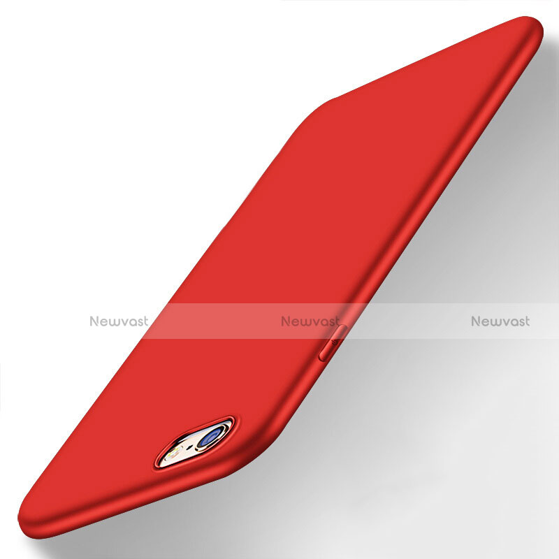 Ultra-thin Silicone TPU Soft Case U05 for Apple iPhone 6 Plus Red