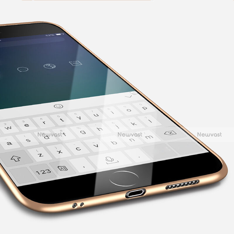 Ultra-thin Silicone TPU Soft Case U05 for Apple iPhone 6S Plus Gold