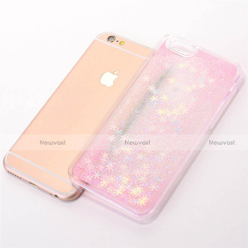 Ultra-thin Transparent Flowers Soft Case Cover T01 for Apple iPhone 6