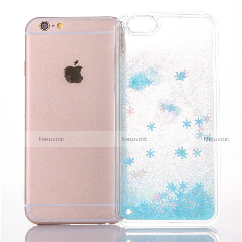 Ultra-thin Transparent Flowers Soft Case Cover T01 for Apple iPhone 6