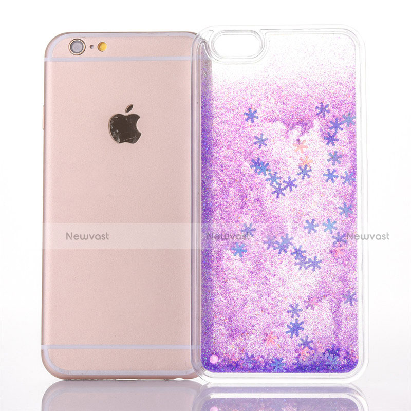 Ultra-thin Transparent Flowers Soft Case Cover T01 for Apple iPhone 6