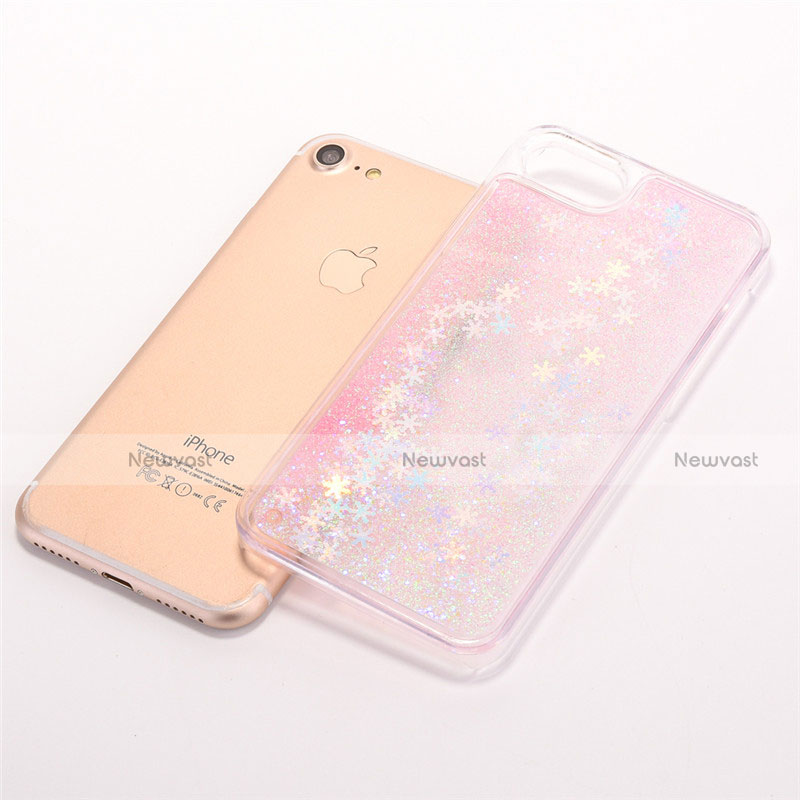 Ultra-thin Transparent Flowers Soft Case Cover T01 for Apple iPhone 7