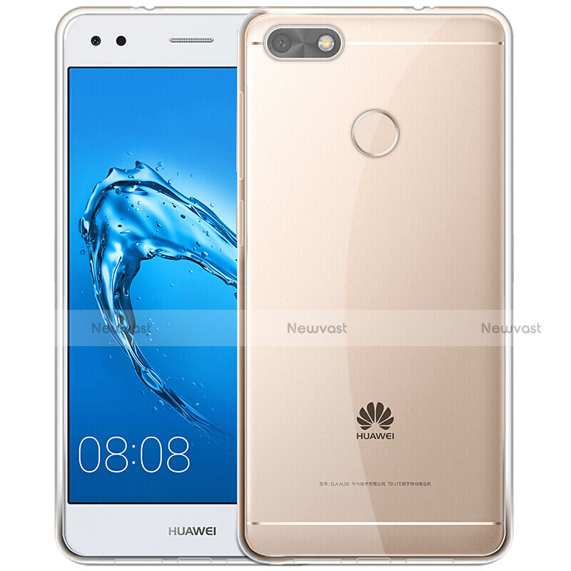 Ultra-thin Transparent Gel Gradient Soft Case Cover for Huawei Enjoy 7