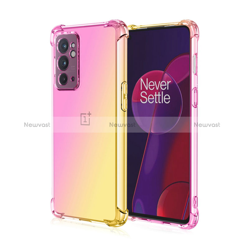 Ultra-thin Transparent Gel Gradient Soft Case Cover for OnePlus 9RT 5G