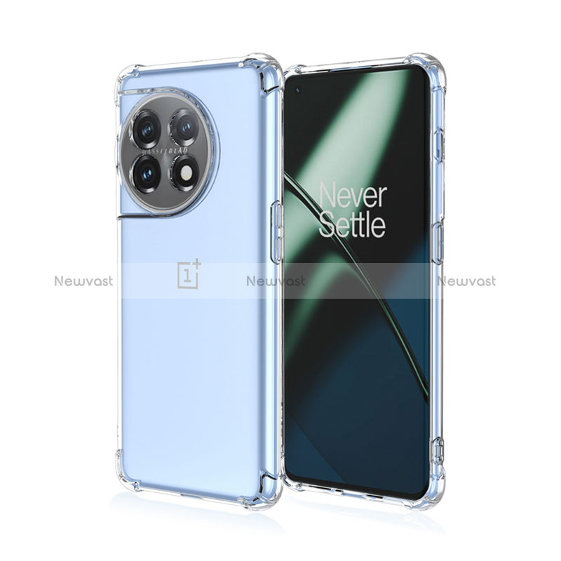 Ultra-thin Transparent Gel Gradient Soft Case Cover for OnePlus Ace 2 Pro 5G