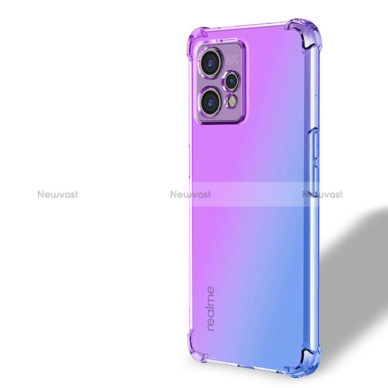 Ultra-thin Transparent Gel Gradient Soft Case Cover for Realme 9 4G