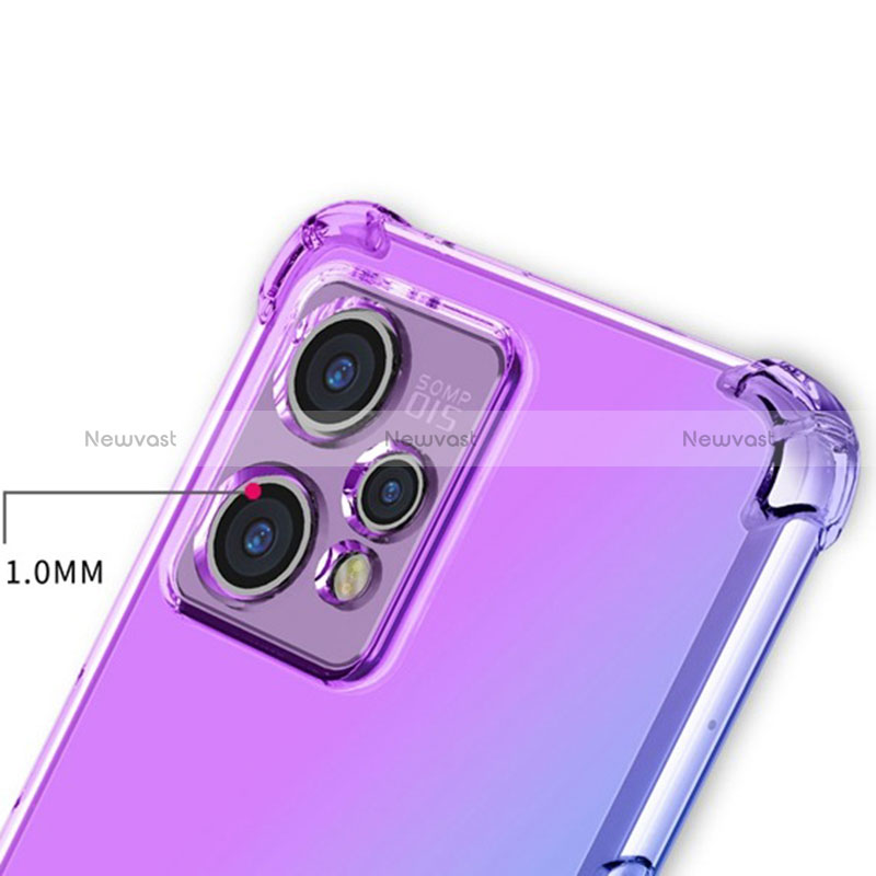 Ultra-thin Transparent Gel Gradient Soft Case Cover for Realme 9 Pro 5G