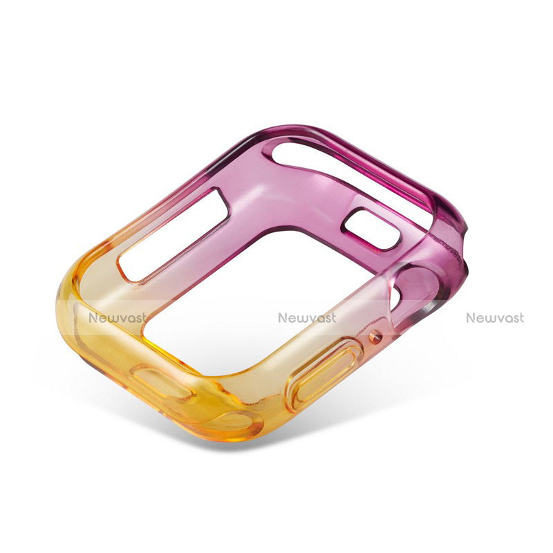 Ultra-thin Transparent Gel Gradient Soft Case Cover G01 for Apple iWatch 5 40mm