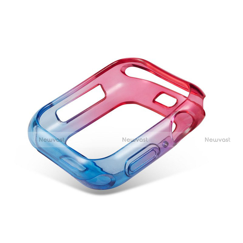 Ultra-thin Transparent Gel Gradient Soft Case Cover G01 for Apple iWatch 5 44mm