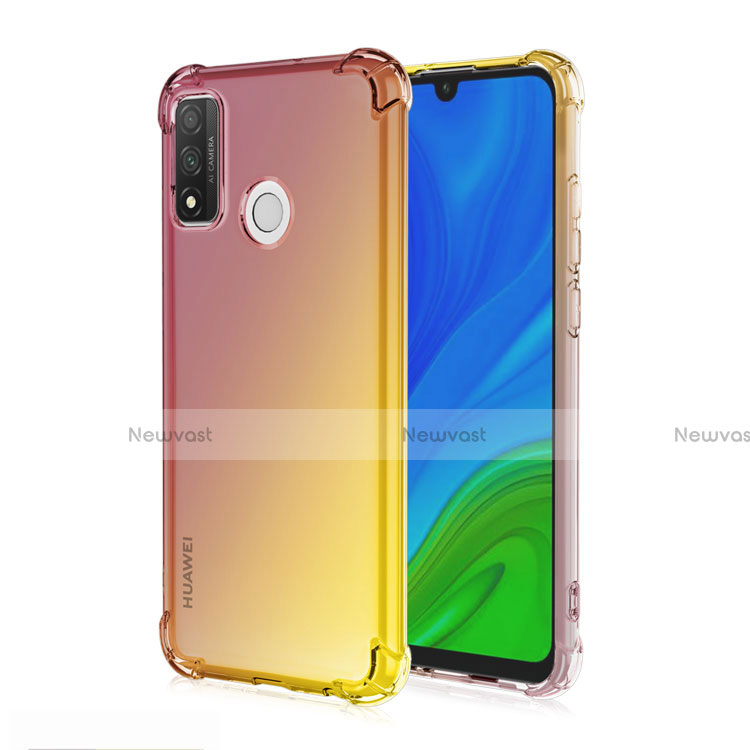 Ultra-thin Transparent Gel Gradient Soft Case Cover H01 for Huawei P Smart (2020)