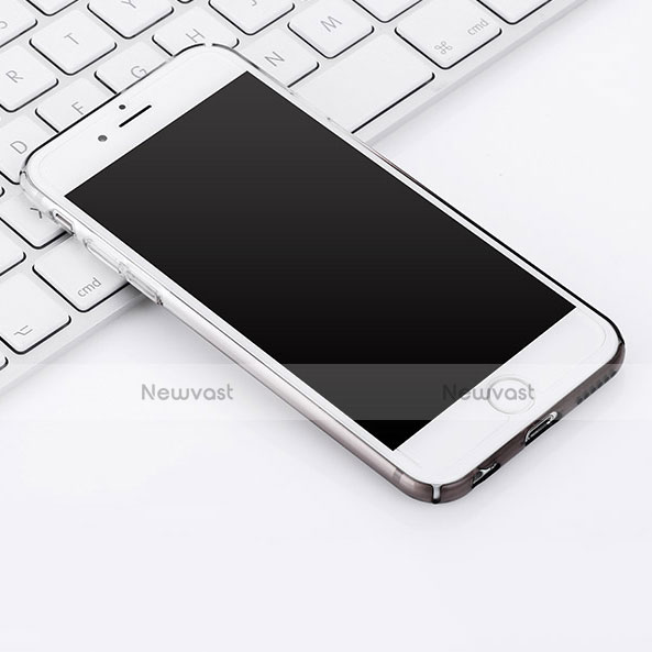 Ultra-thin Transparent Gel Gradient Soft Cover Z01 for Apple iPhone 6 Gray