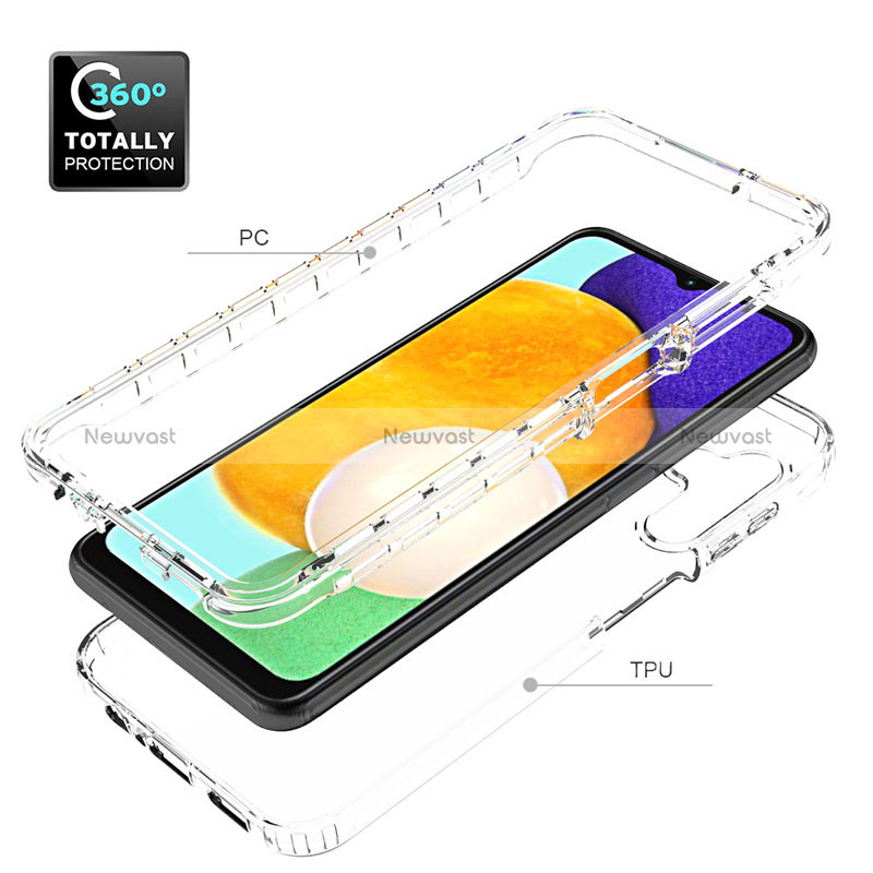 Ultra-thin Transparent Gel Gradient Soft Matte Finish Front and Back Case 360 Degrees Cover for Samsung Galaxy A13 5G