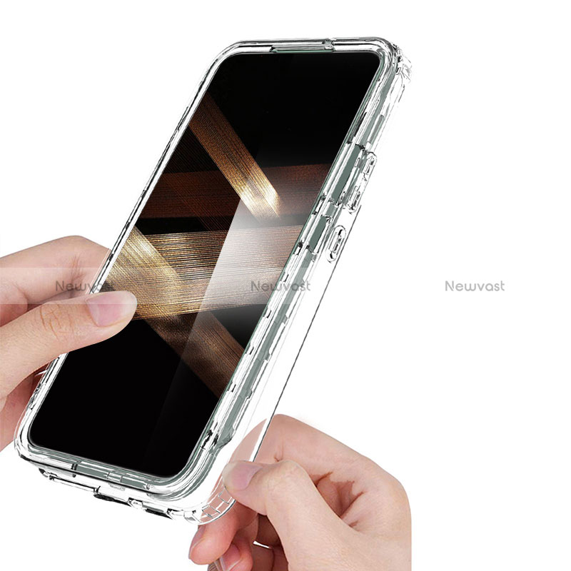 Ultra-thin Transparent Gel Gradient Soft Matte Finish Front and Back Case 360 Degrees Cover for Samsung Galaxy S25 Plus 5G