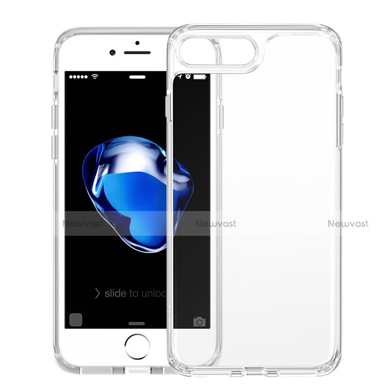 Ultra-thin Transparent Gel Soft Case for Apple iPhone 7 Plus Clear