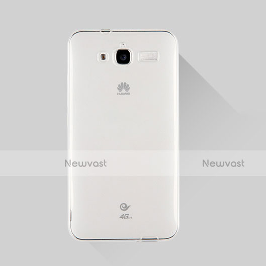 Ultra-thin Transparent Gel Soft Case for Huawei Ascend GX1 Clear