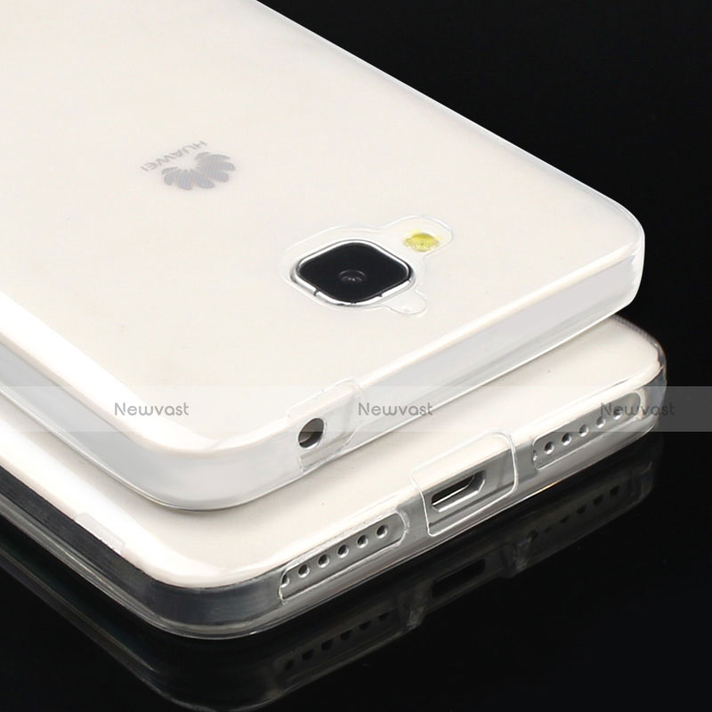 Ultra-thin Transparent Gel Soft Case for Huawei Enjoy 5 Clear