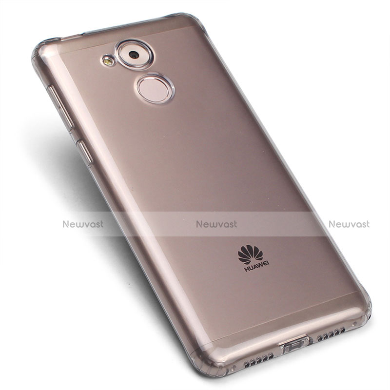 Ultra-thin Transparent Gel Soft Case for Huawei Enjoy 6S Gray