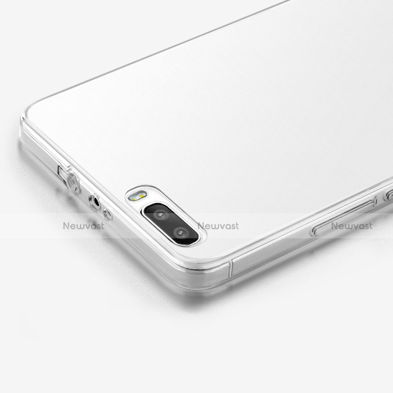 Ultra-thin Transparent Gel Soft Case for Huawei Honor 6 Plus Clear