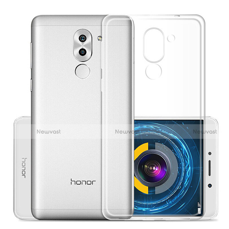 Ultra-thin Transparent Gel Soft Case for Huawei Honor 6X Clear