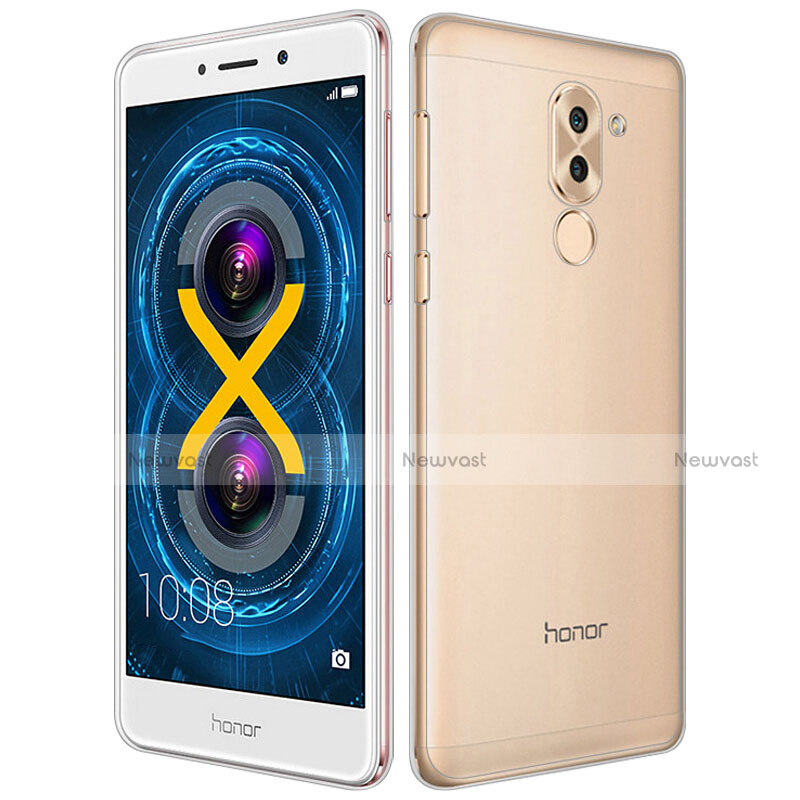 Ultra-thin Transparent Gel Soft Case for Huawei Honor 6X Clear