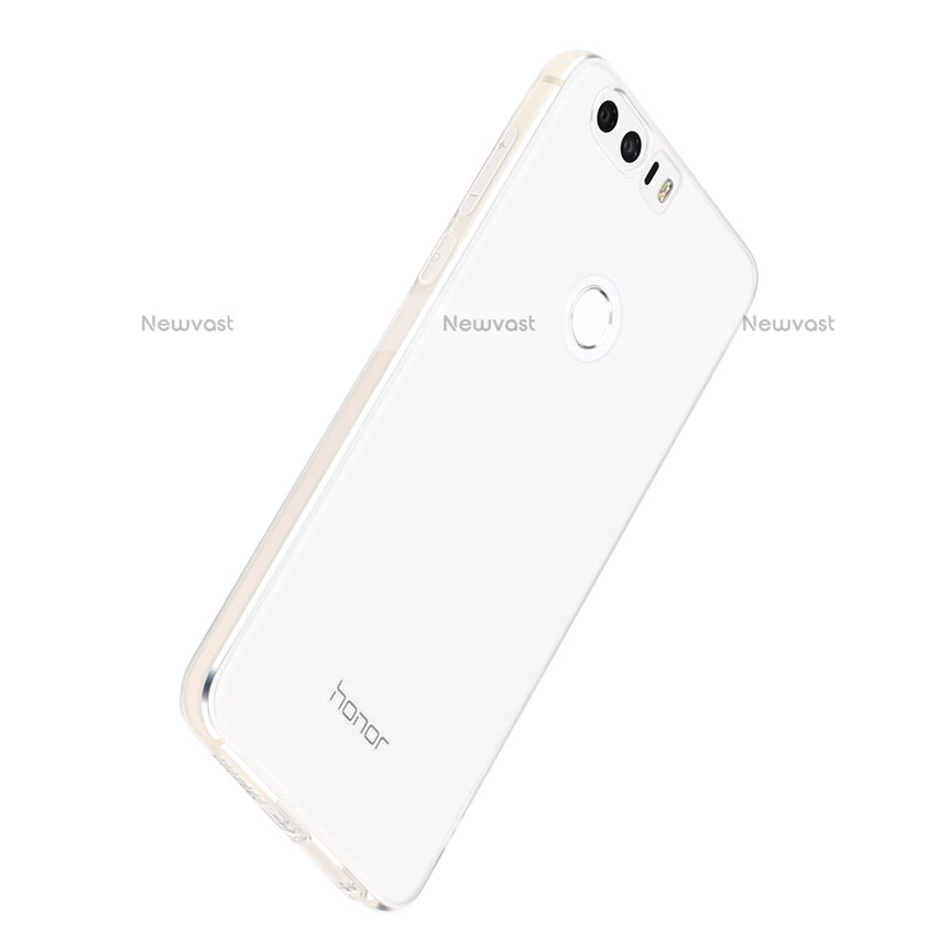 Ultra-thin Transparent Gel Soft Case for Huawei Honor 8 Clear