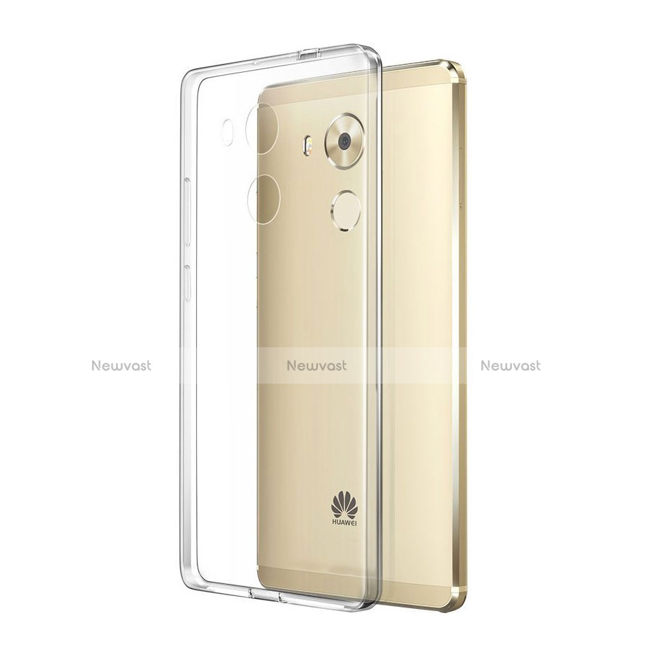 Ultra-thin Transparent Gel Soft Case for Huawei Mate 8 Clear