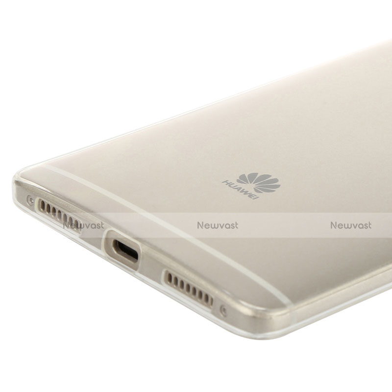 Ultra-thin Transparent Gel Soft Case for Huawei Mate S White