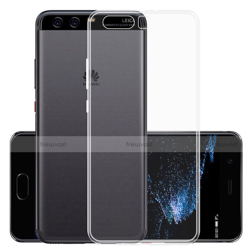 Ultra-thin Transparent Gel Soft Case for Huawei P10 Clear