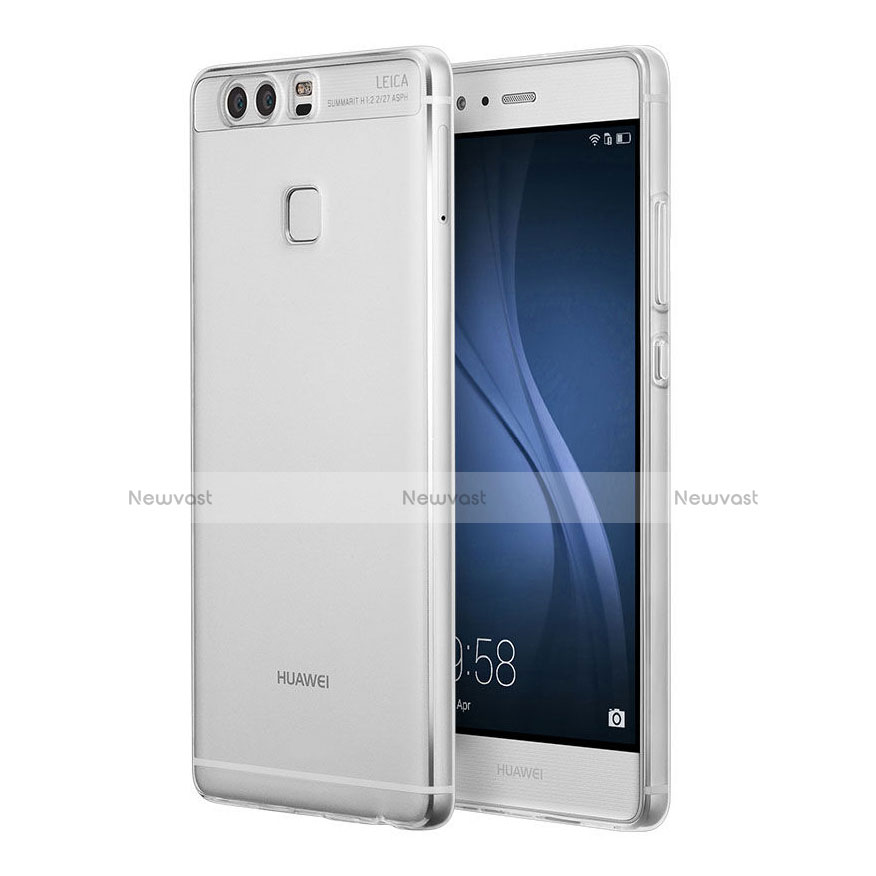 Ultra-thin Transparent Gel Soft Case for Huawei P9 Clear