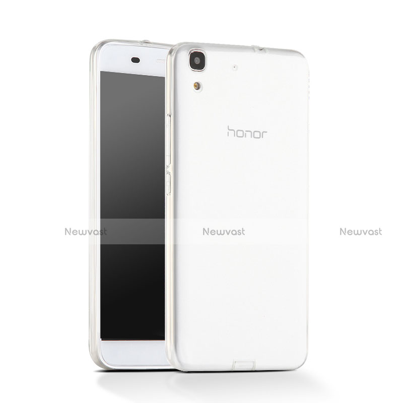 Ultra-thin Transparent Gel Soft Case for Huawei Y6 Clear