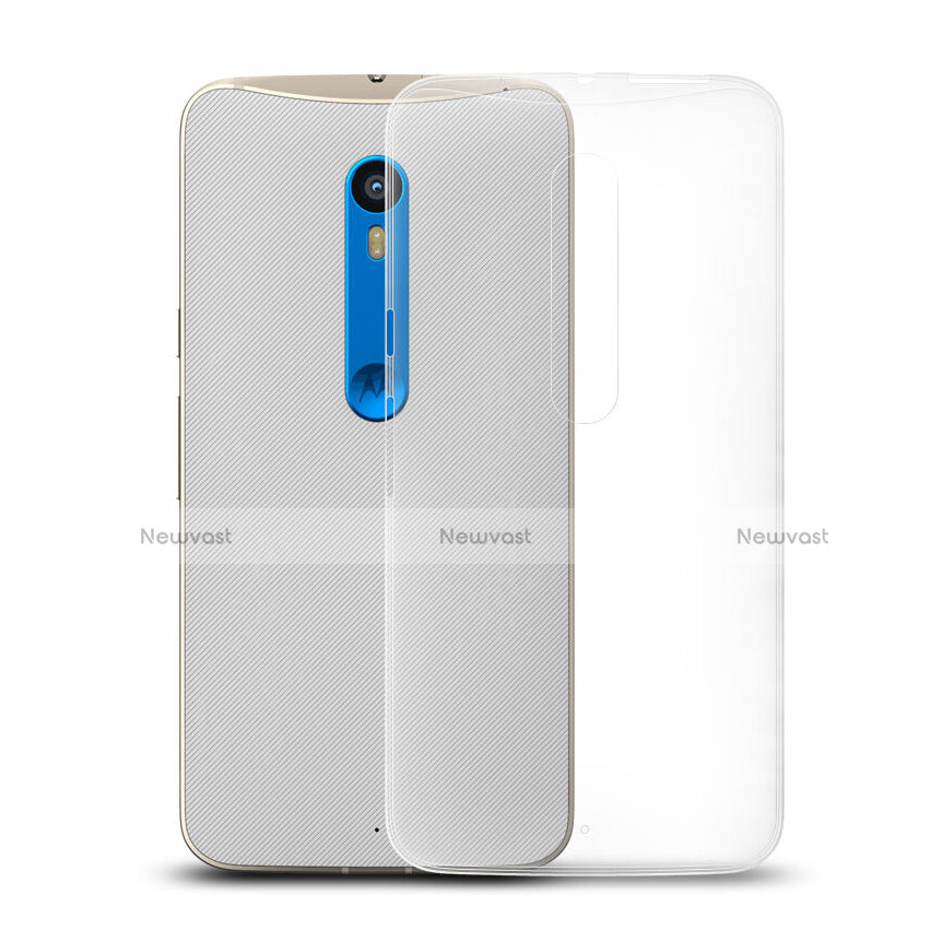 Ultra-thin Transparent Gel Soft Case for Motorola Moto X Style Clear