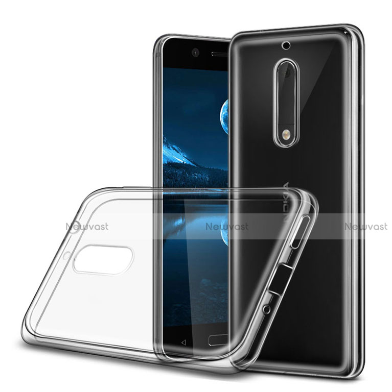 Ultra-thin Transparent Gel Soft Case for Nokia 5 Clear